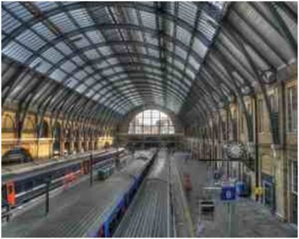 Eaves kings cross station