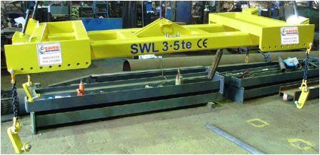 Eaves lifting beam manufacture lr